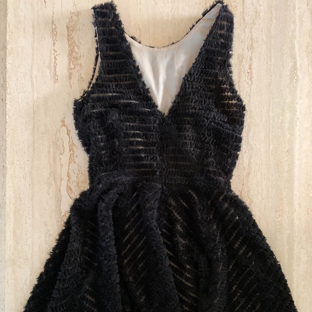 Nicole Miller Textured Cocktail Dress